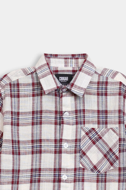 Yarn-Dyed Check Shirt - Cougar Clothing