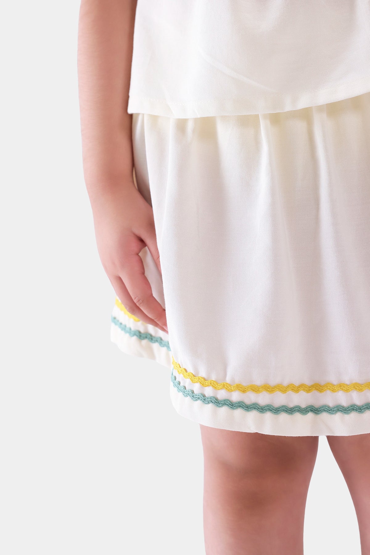 Lace Trimmed Skirt - Cougar Clothing