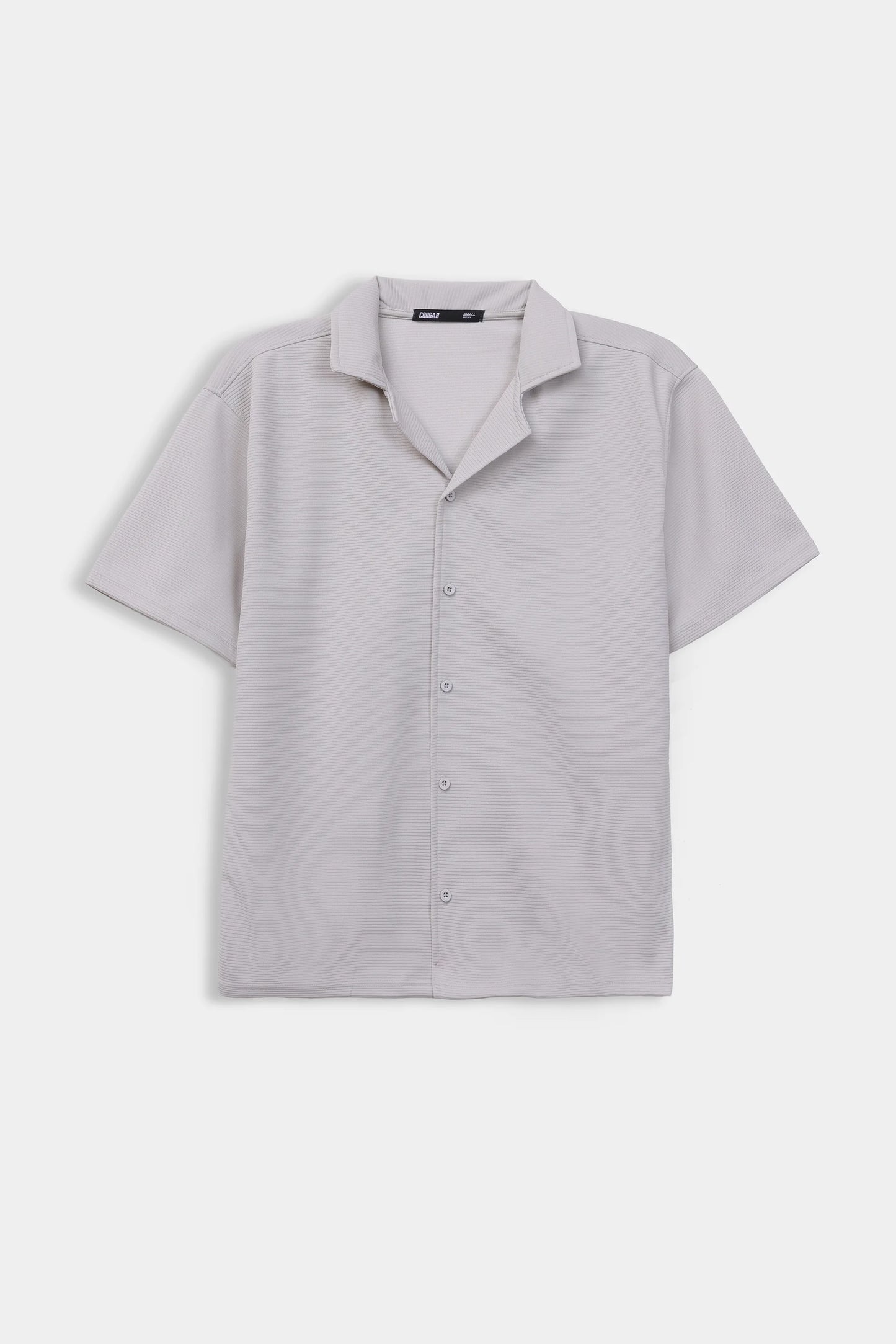 Boxy Ottoman Knit Shirt - Cougar Clothing