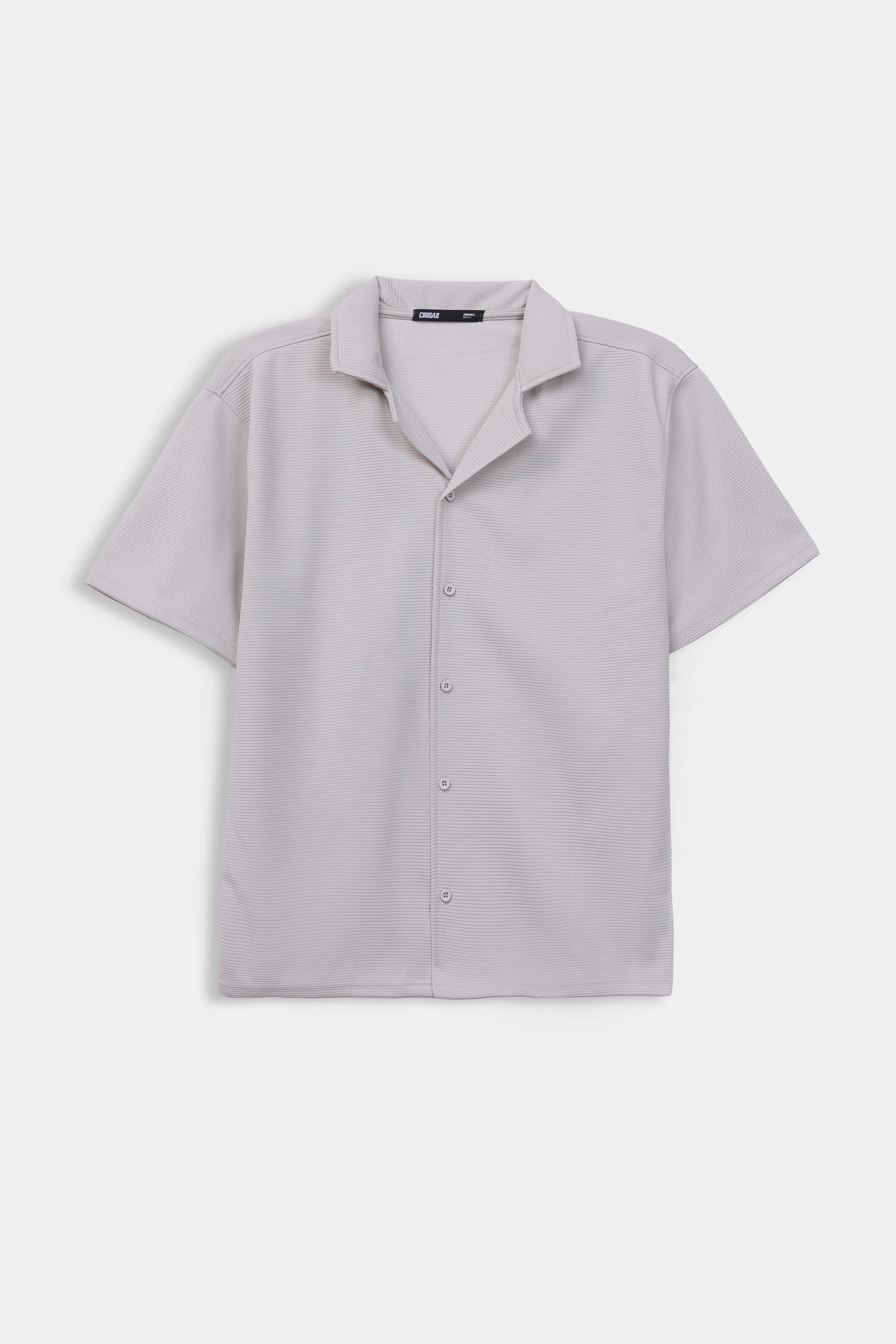 Boxy Ottoman Knit Shirt - Cougar Clothing