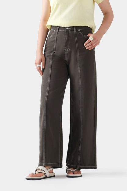 Wide Leg Jeans - Cougar Clothing