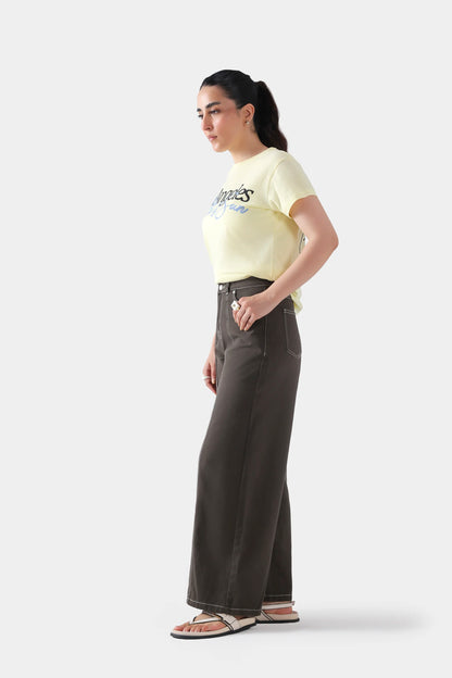 Wide Leg Jeans - Cougar Clothing