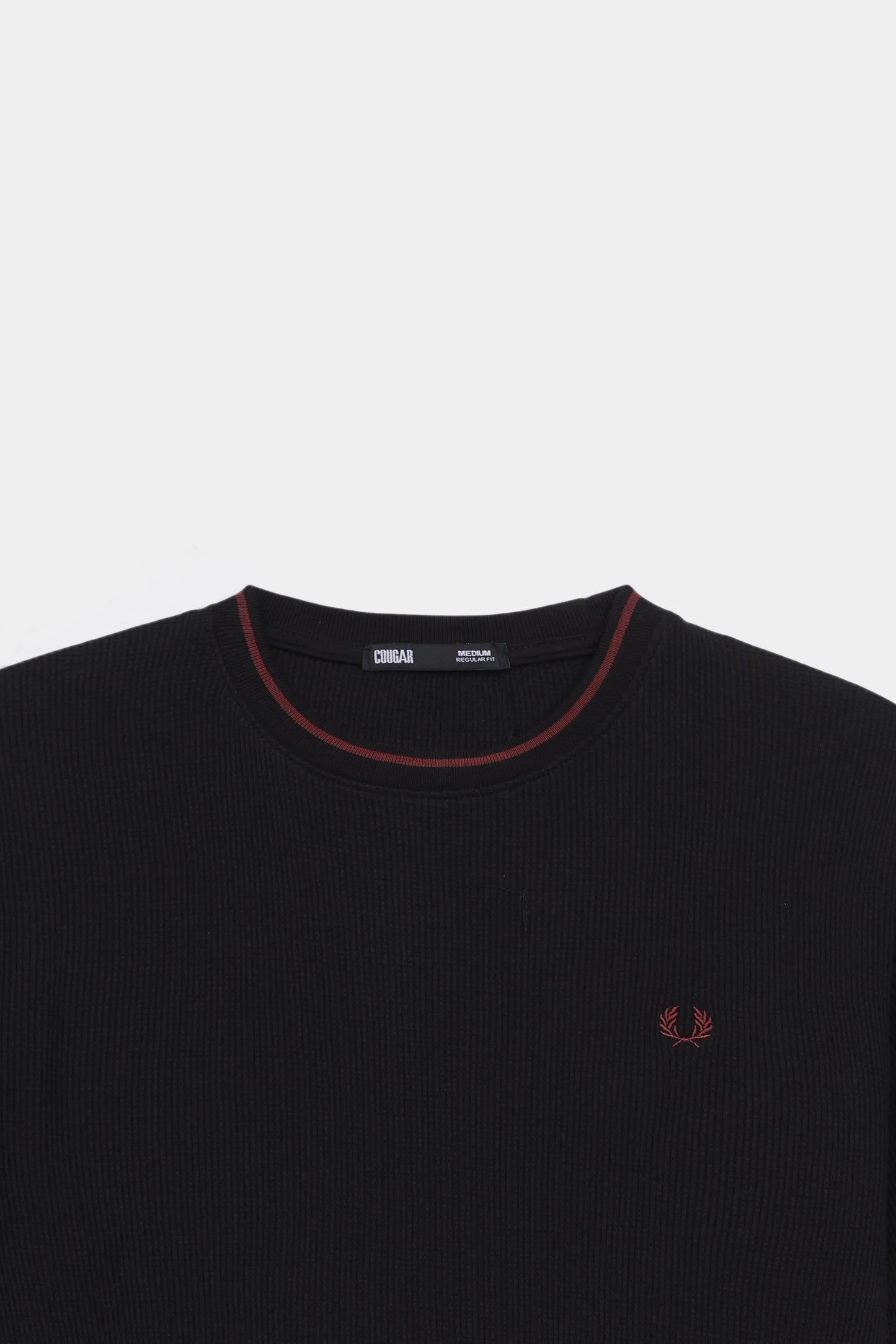 Waffle Knit T-Shirt - Cougar Clothing