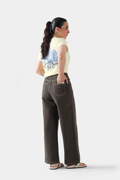Wide Leg Jeans - Cougar Clothing