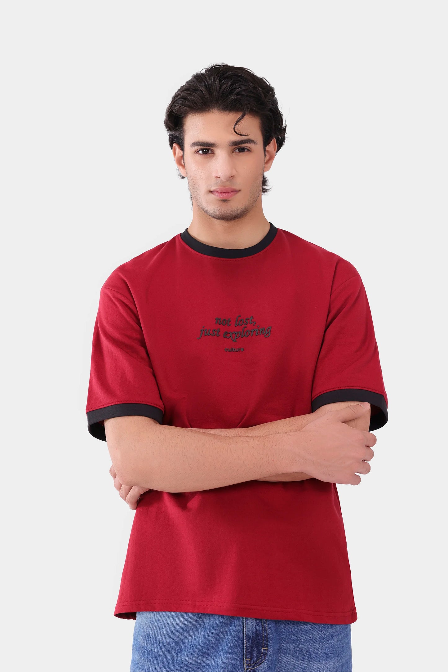 Slogan Printed T-Shirt - Cougar Clothing
