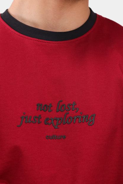 Slogan Printed T-Shirt - Cougar Clothing