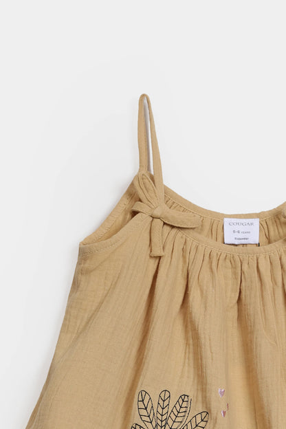 Embroidered Muslin Top - Cougar Clothing
