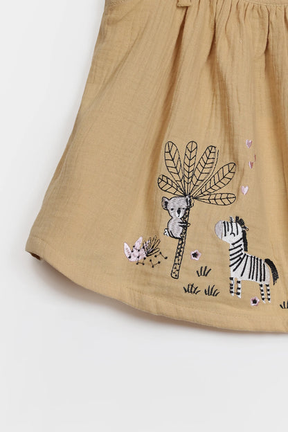 Embroidered Muslin Top - Cougar Clothing