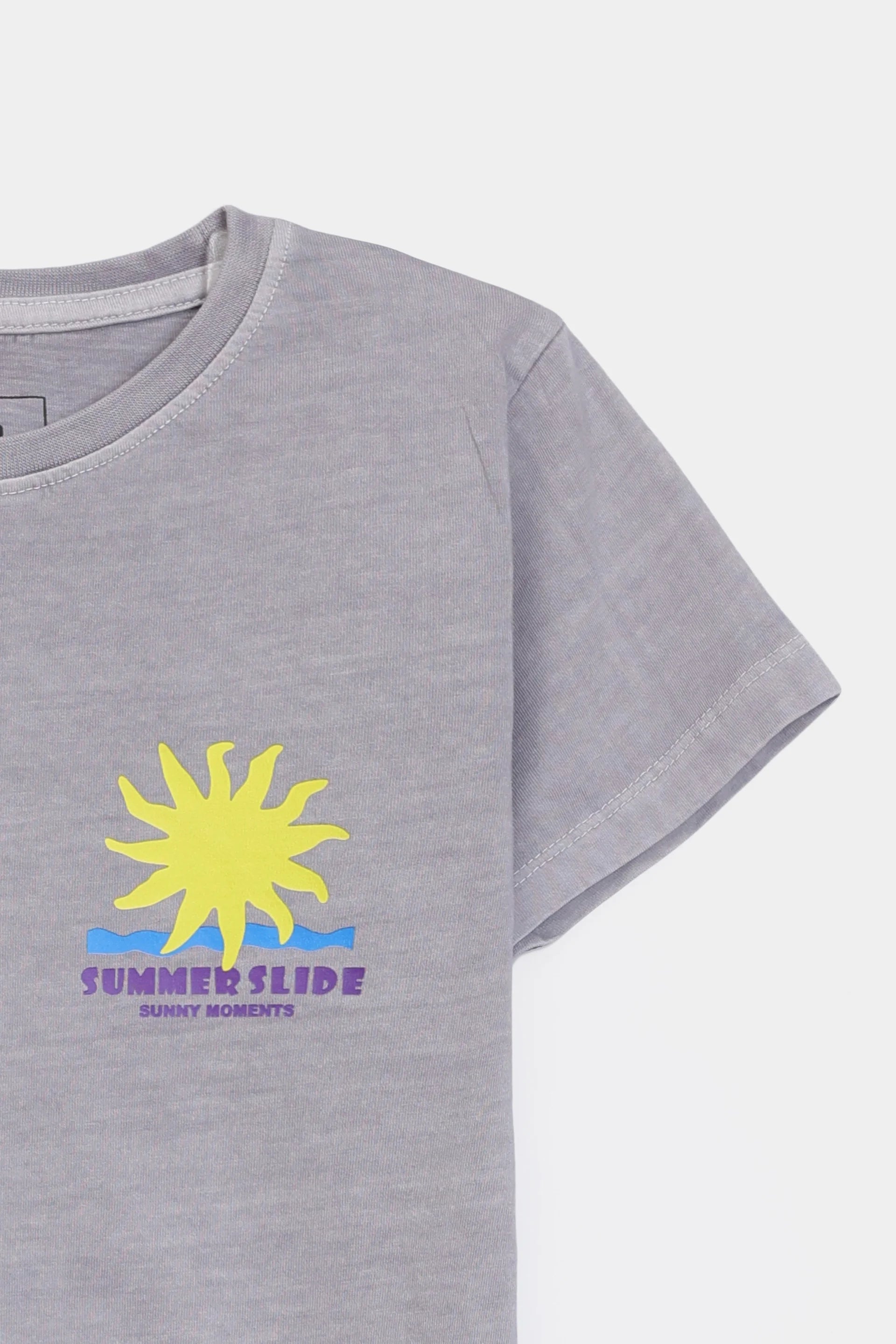 Garment-Dyed Graphic T-Shirt - Cougar Clothing