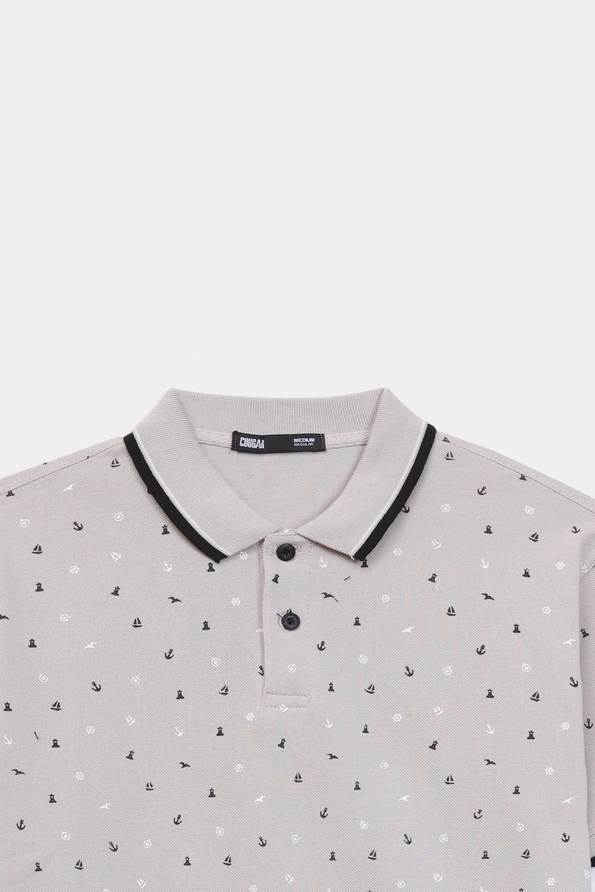 All-Over Printed Polo - Cougar Clothing