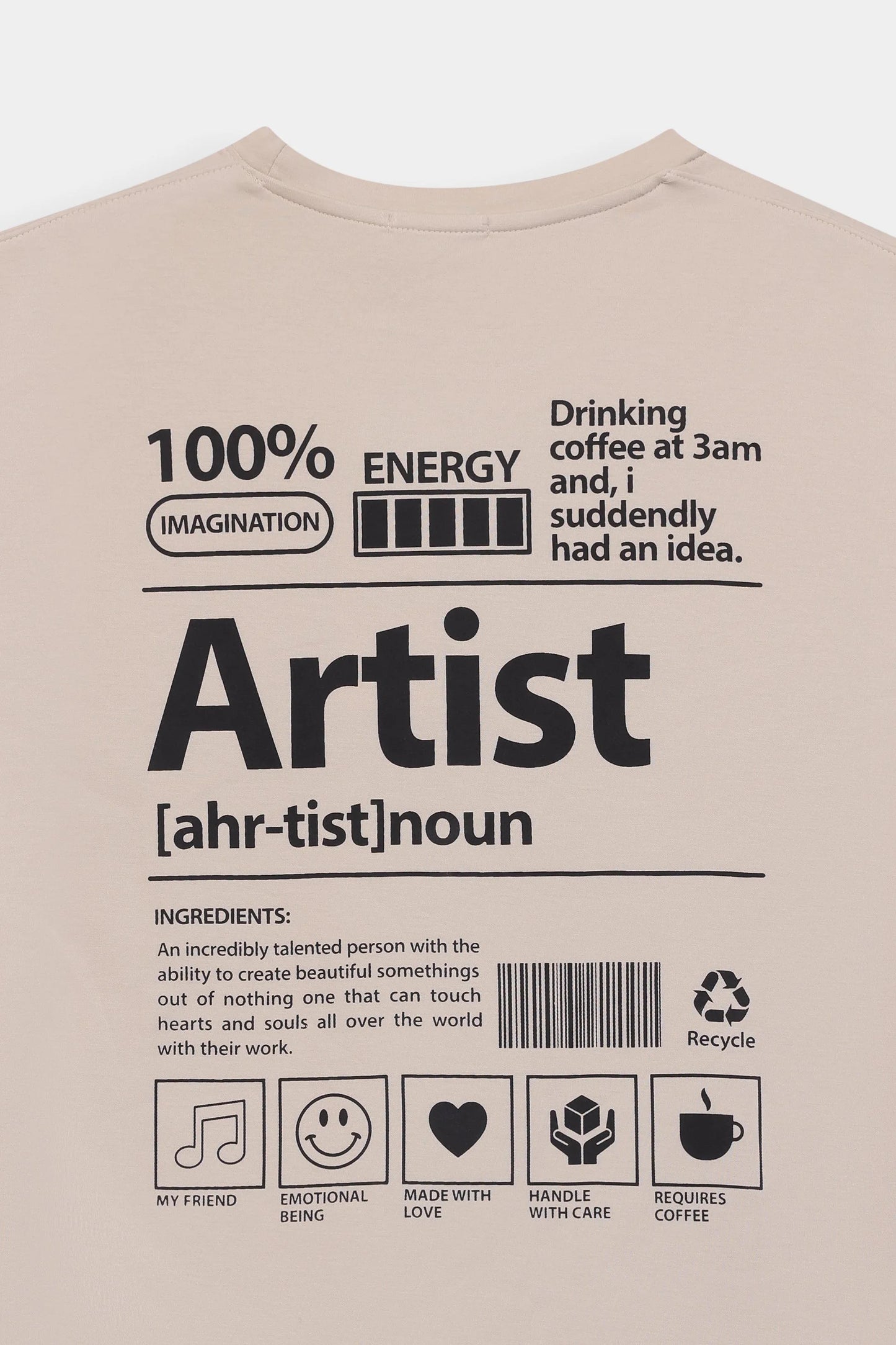 Artist Graphic T-Shirt - Cougar Clothing