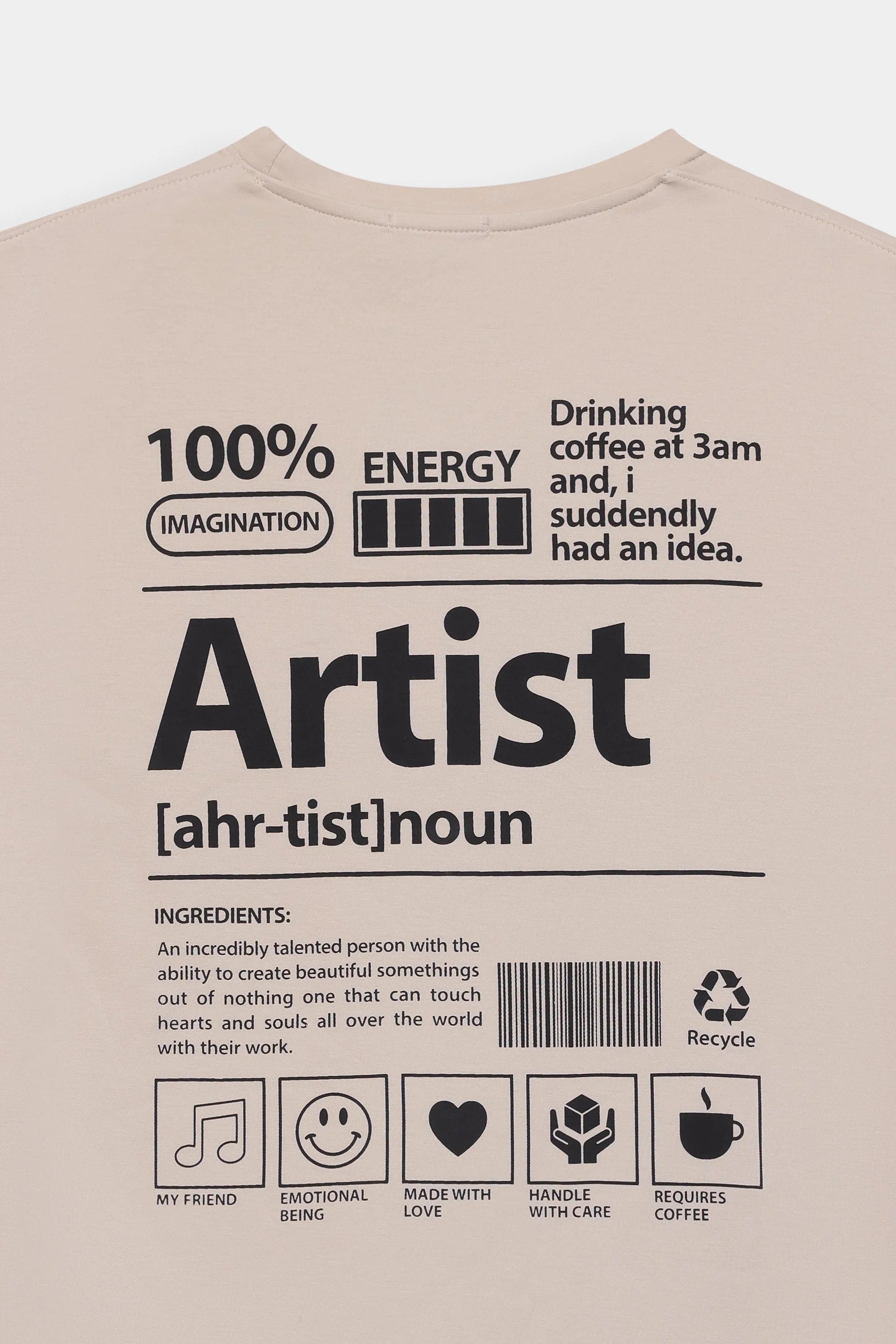 Artist Graphic T-Shirt - Cougar Clothing
