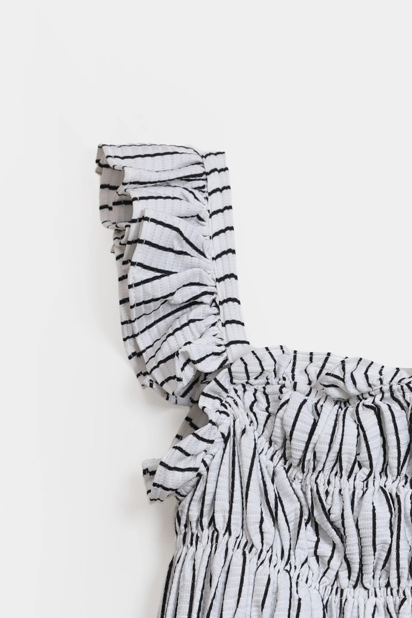 Printed Smocked Top - Cougar Clothing