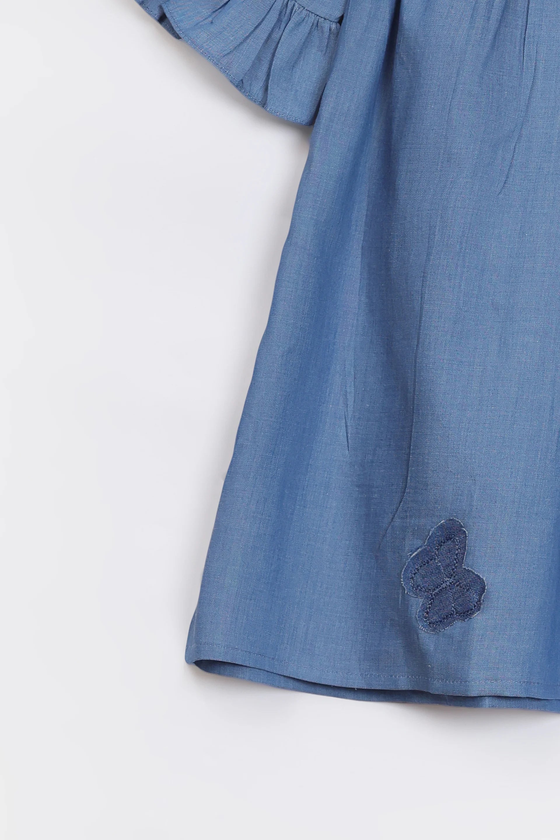 Embroidered Chambray Dress - Cougar Clothing