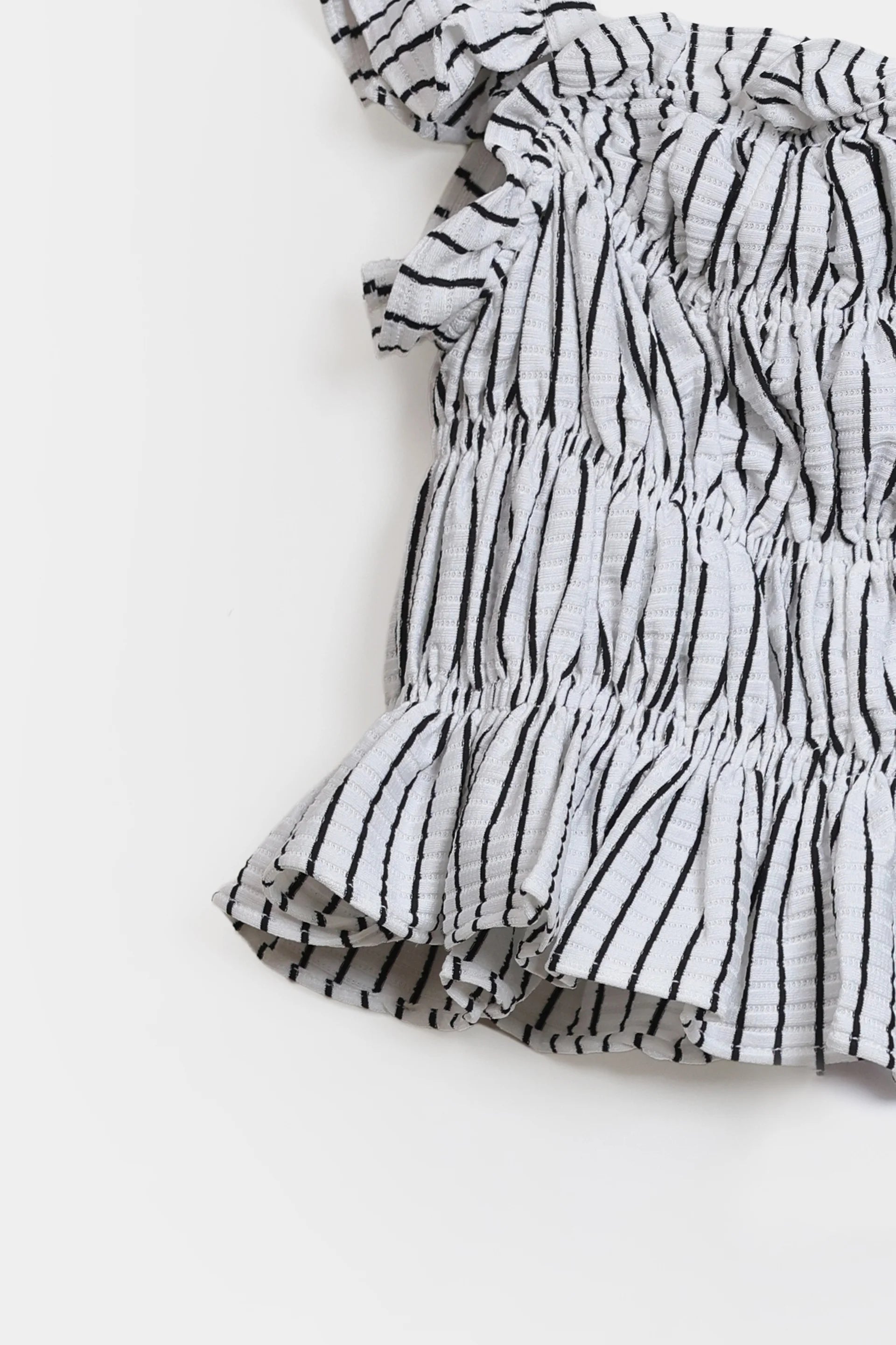 Printed Smocked Top - Cougar Clothing