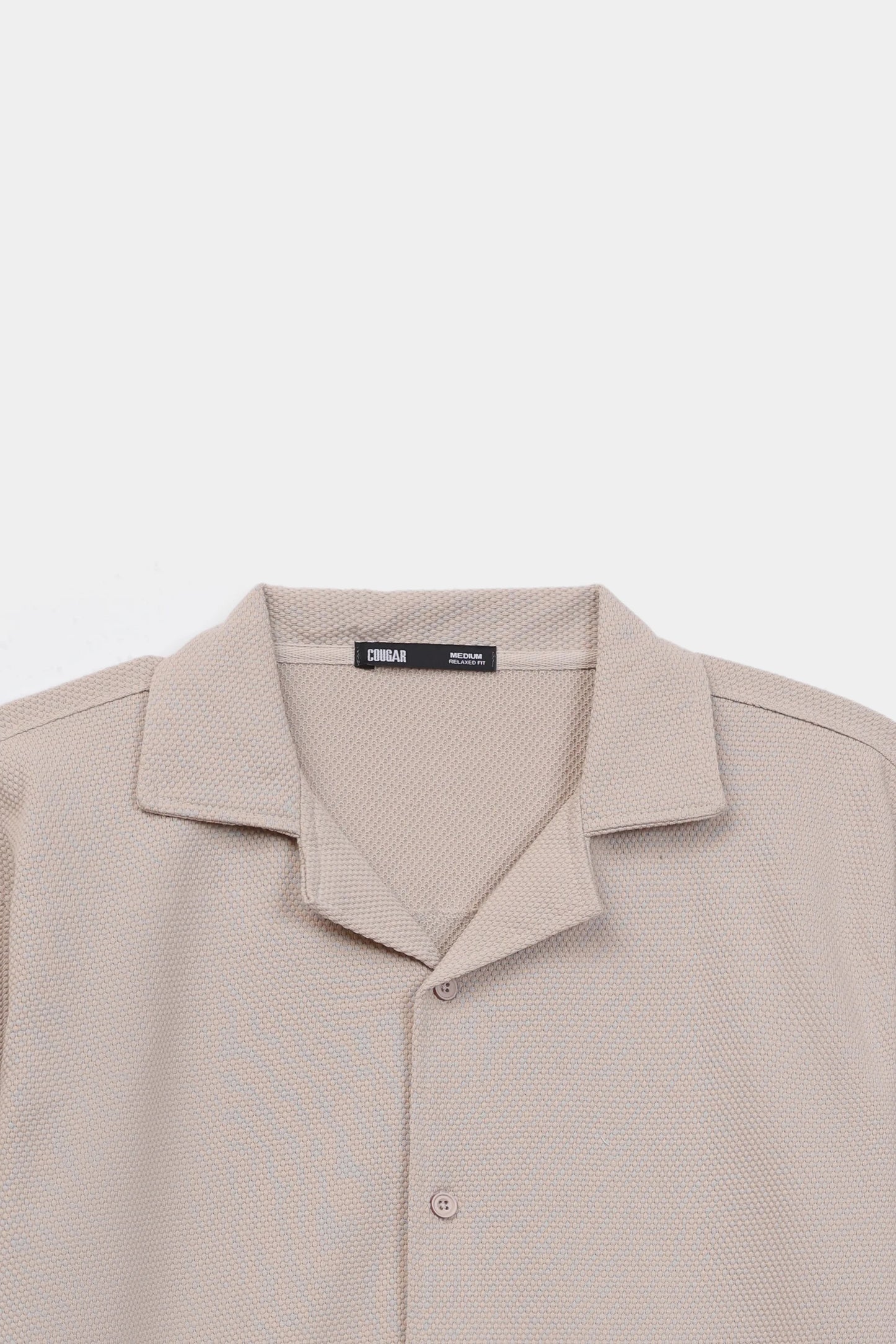 Textured Relaxed Shirt - Cougar Clothing