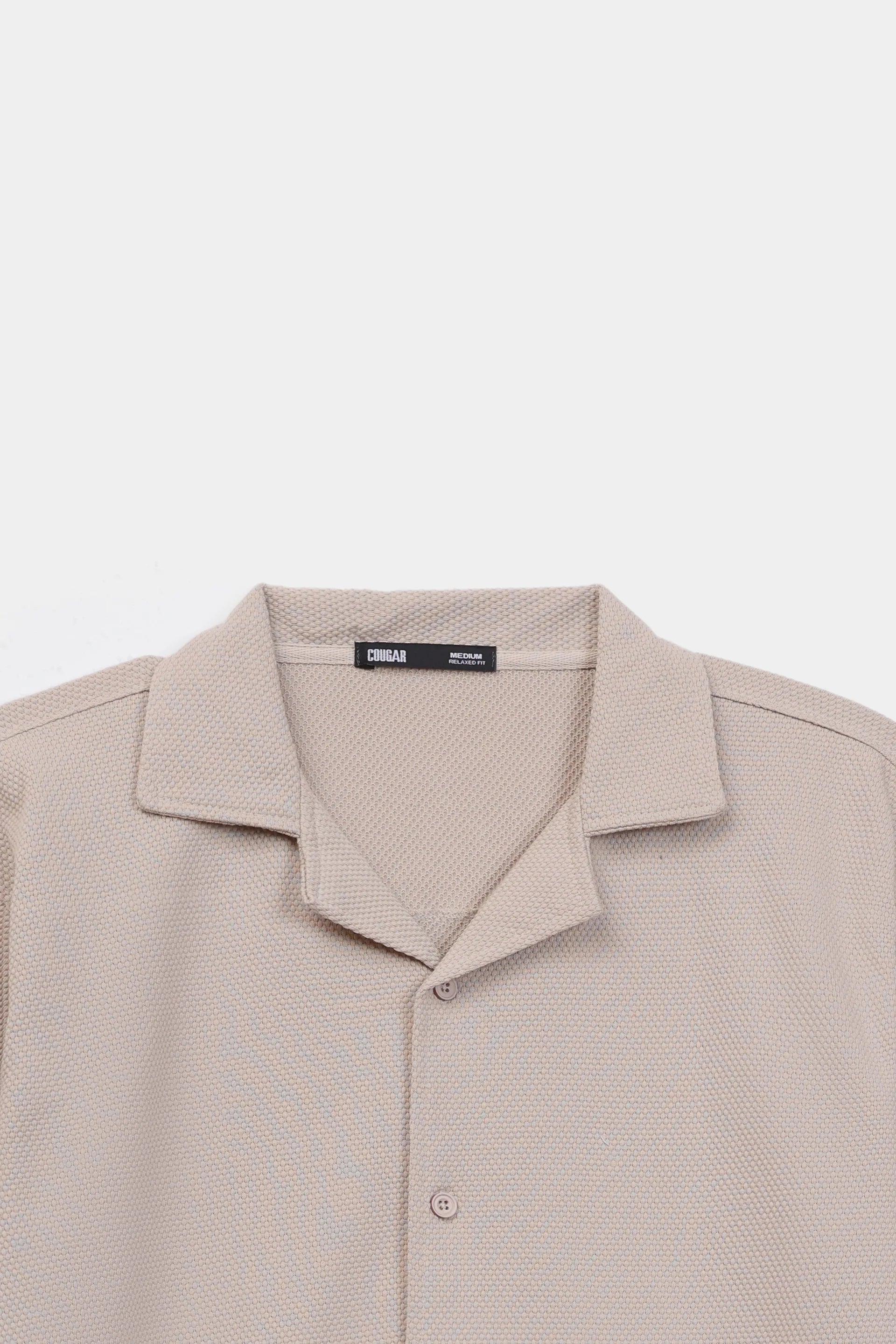 Textured Relaxed Shirt - Cougar Clothing