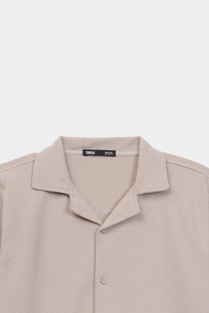 Textured Relaxed Shirt - Cougar Clothing
