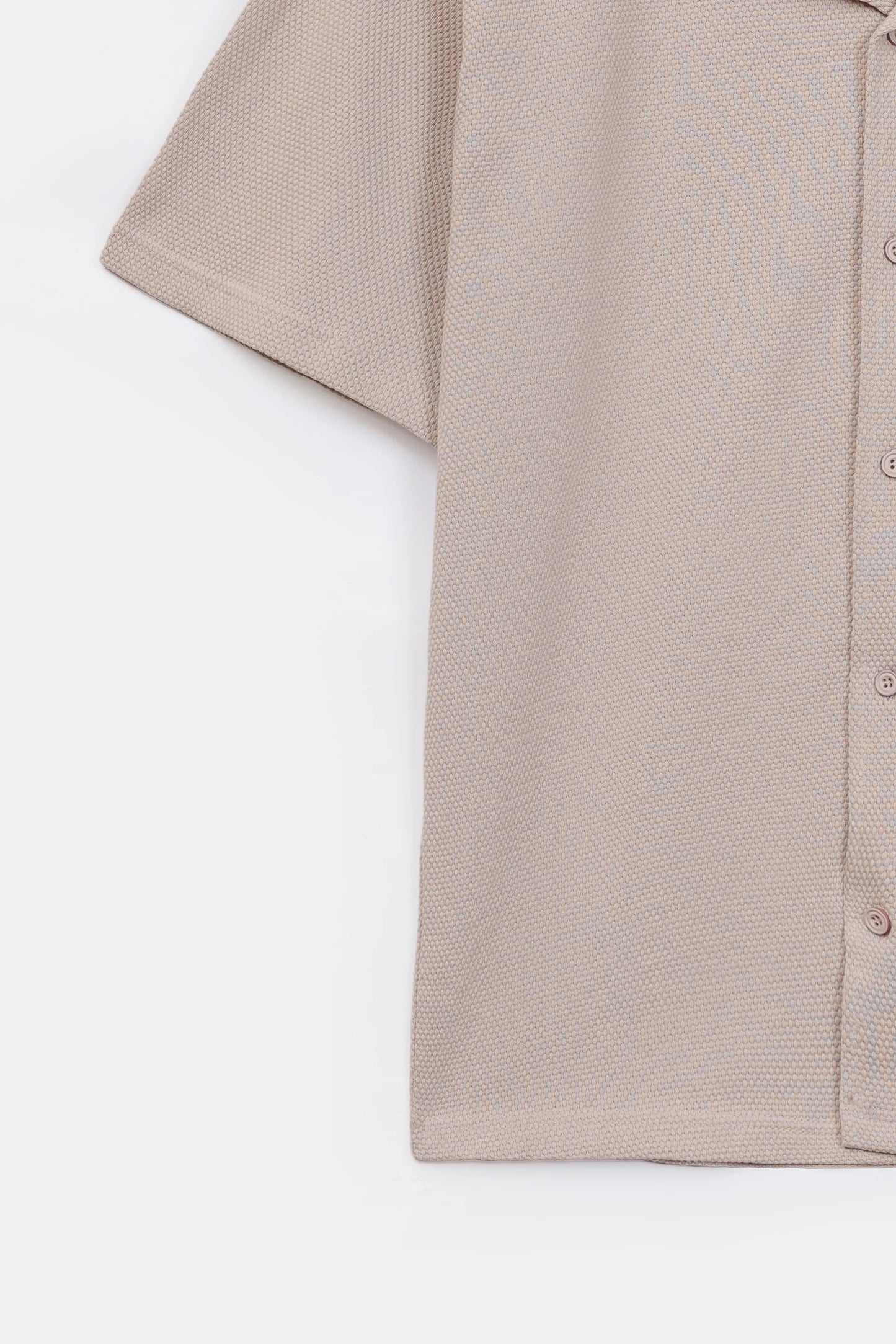 Textured Relaxed Shirt - Cougar Clothing