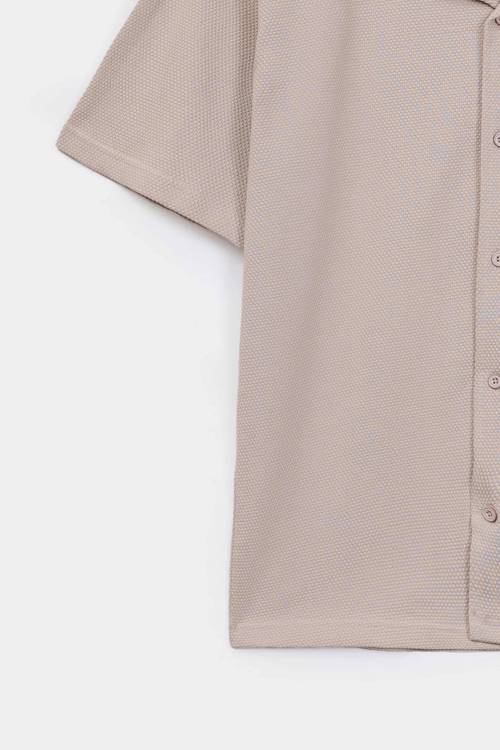 Textured Relaxed Shirt - Cougar Clothing