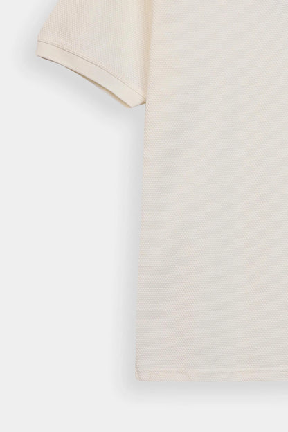 Popcorn Knit Polo - Cougar Clothing