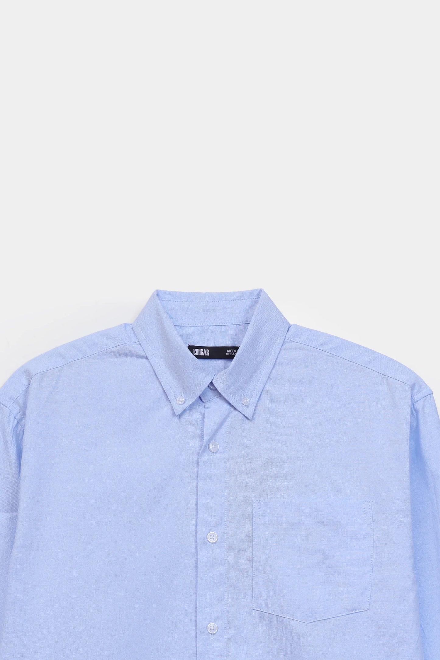 Chambray Button-Down Shirt - Cougar Clothing