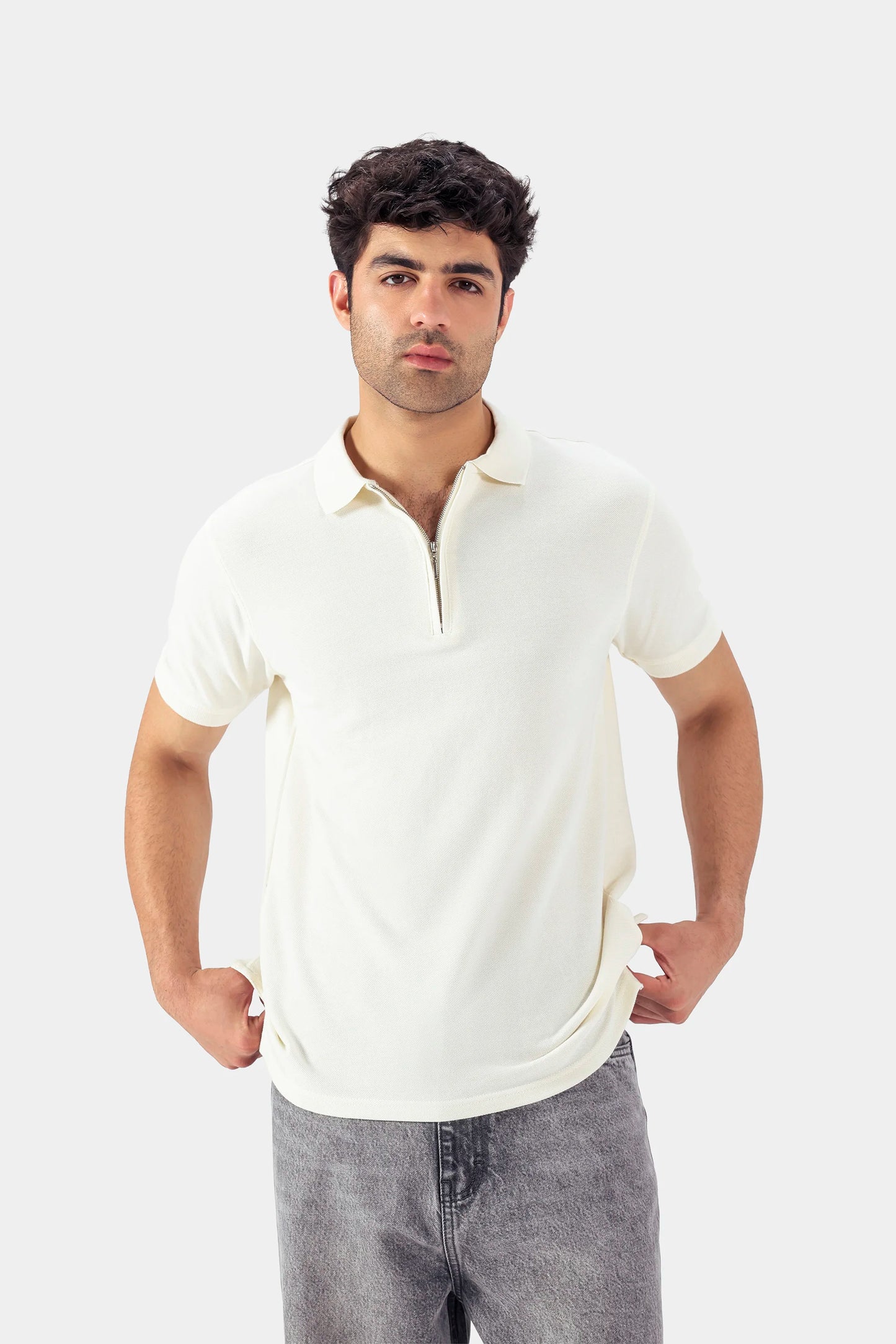Zipper Polo - Cougar Clothing