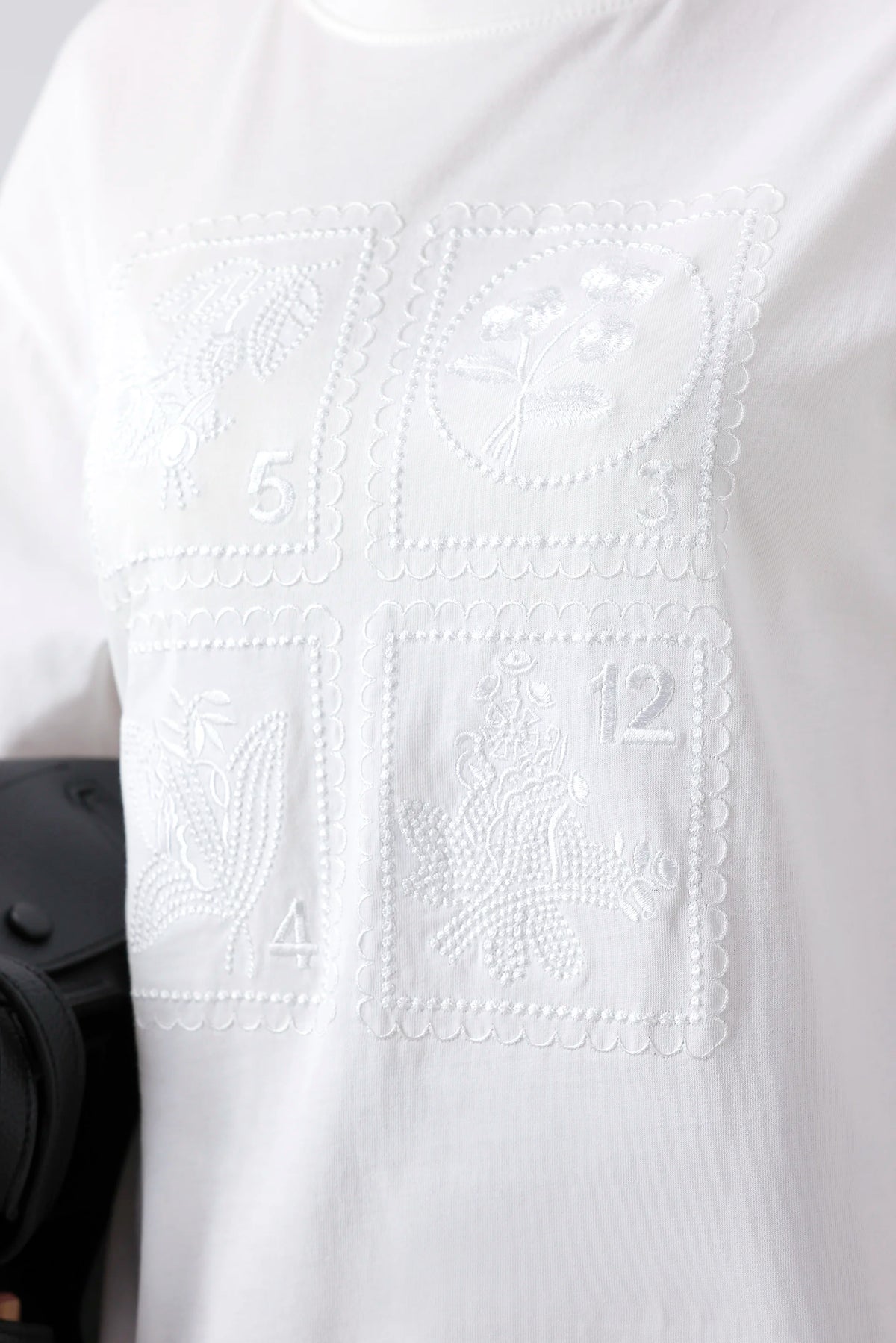 Tonal Embroidered T-Shirt - Cougar Clothing