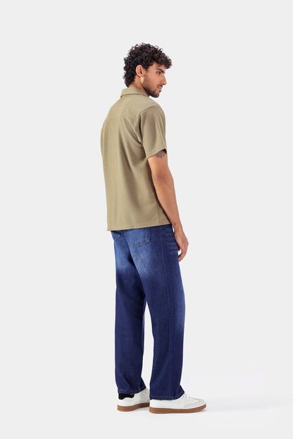 Seersucker Shirt - Cougar Clothing