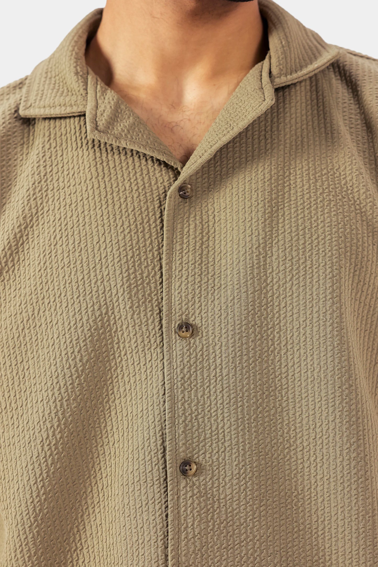 Seersucker Shirt - Cougar Clothing