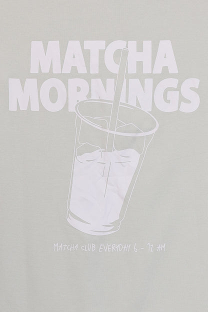 Matcha Mornings T-Shirt - Cougar Clothing