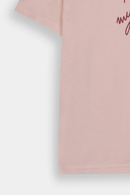 Text Printed T-Shirt - Cougar Clothing