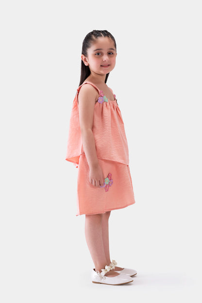 Floral Embroidered Top - Cougar Clothing