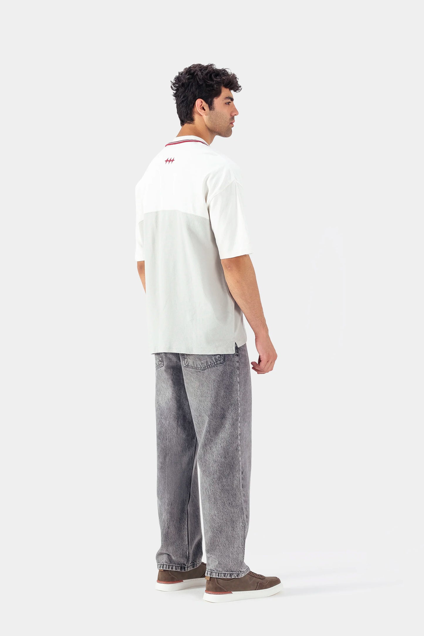 Two-Toned Oversized Polo - Cougar Clothing