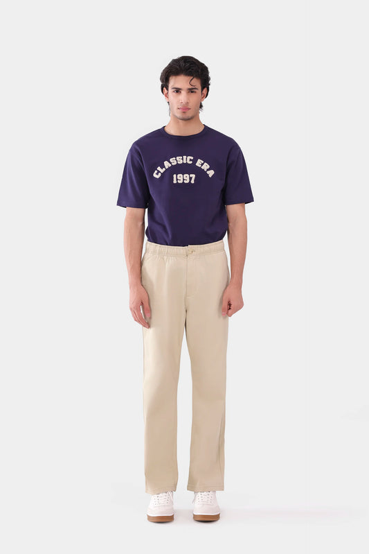 Relaxed Fit Twill Trousers - Cougar Clothing