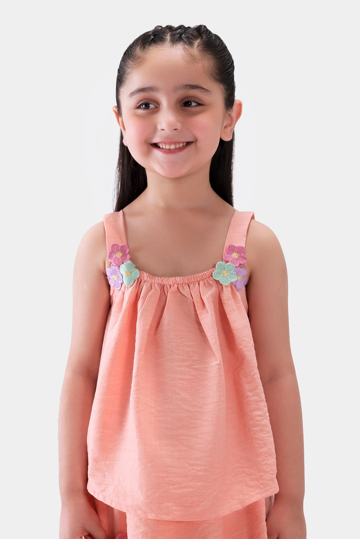 Floral Embroidered Top - Cougar Clothing