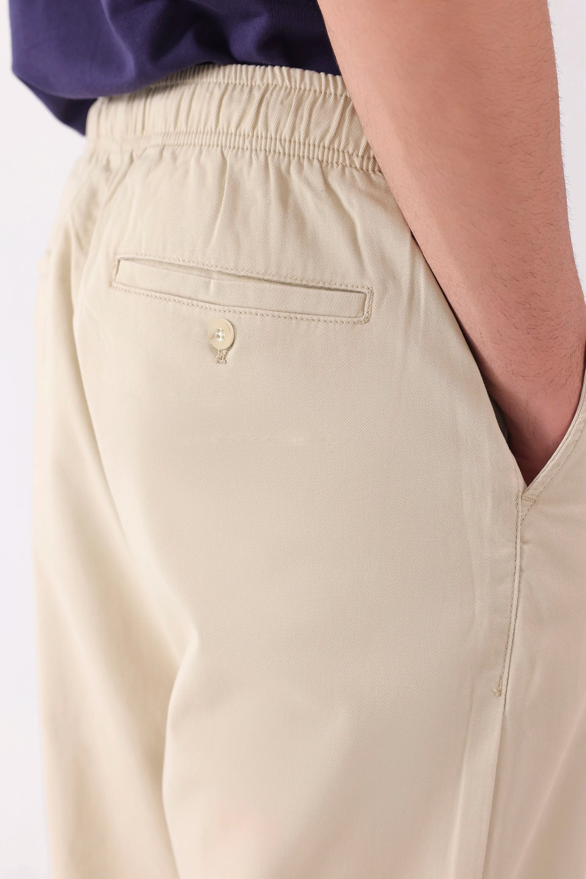 Relaxed Fit Twill Trousers - Cougar Clothing