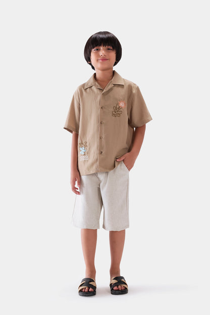 Embroidered Resort Shirt - Cougar Clothing