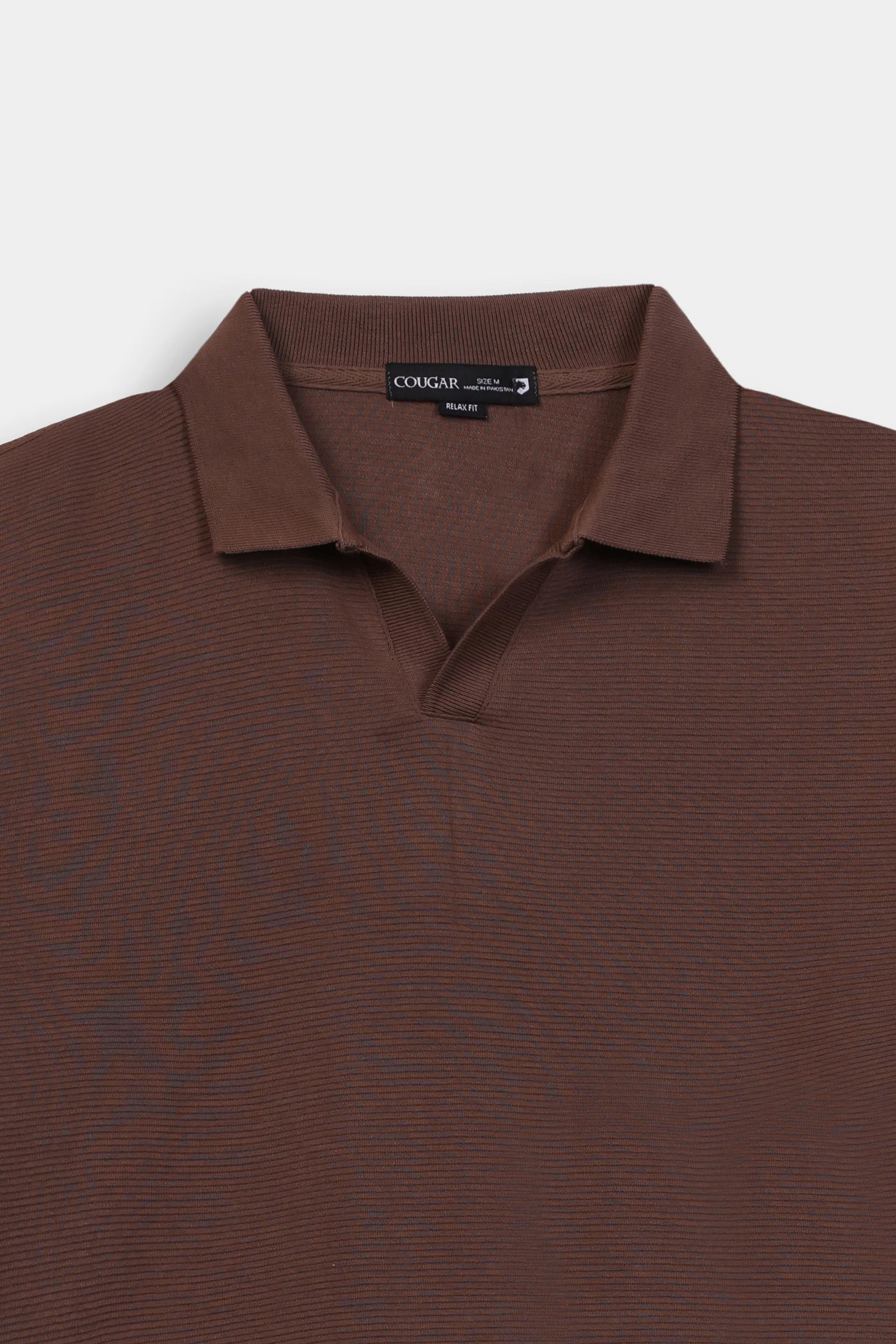 Johnny Collar Mini-Ottoman Knit Polo - Cougar Clothing