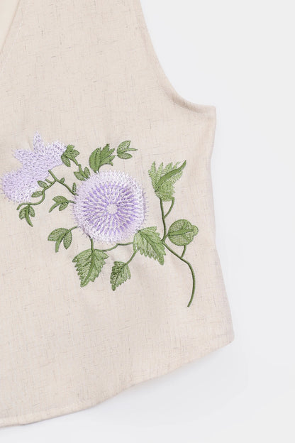Embroidered Vest - Cougar Clothing