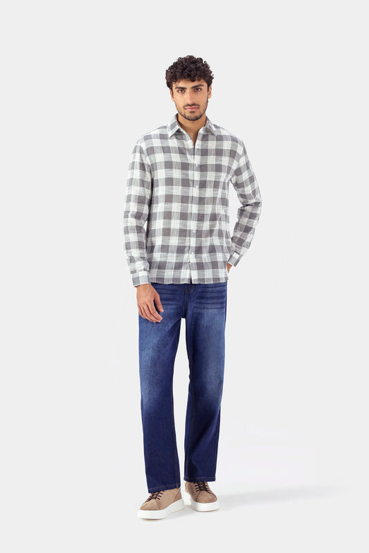 Yarn-Dyed Check Shirt - Cougar Clothing