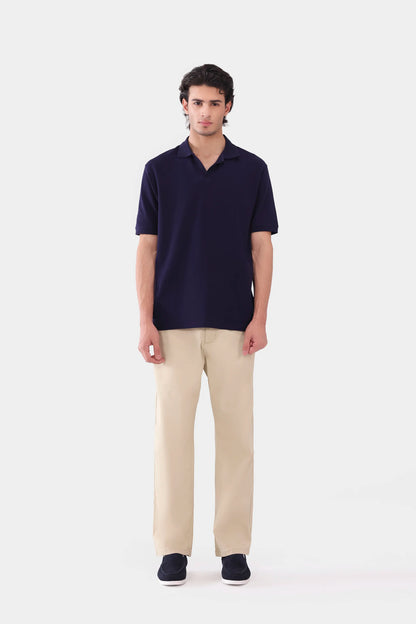Relaxed Johnny Collar Polo - Cougar Clothing