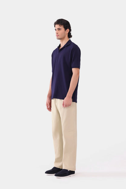 Relaxed Johnny Collar Polo - Cougar Clothing