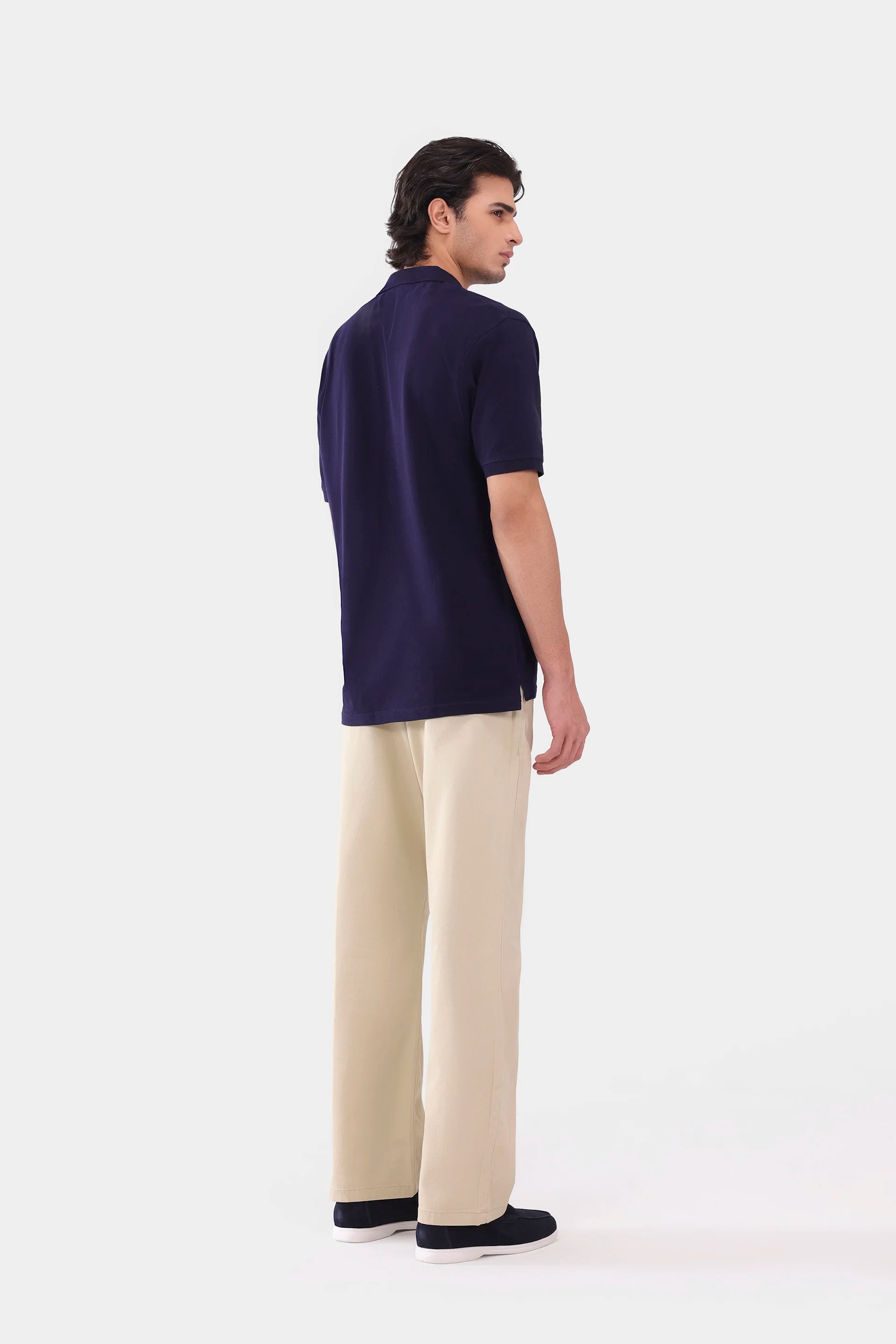 Relaxed Johnny Collar Polo - Cougar Clothing