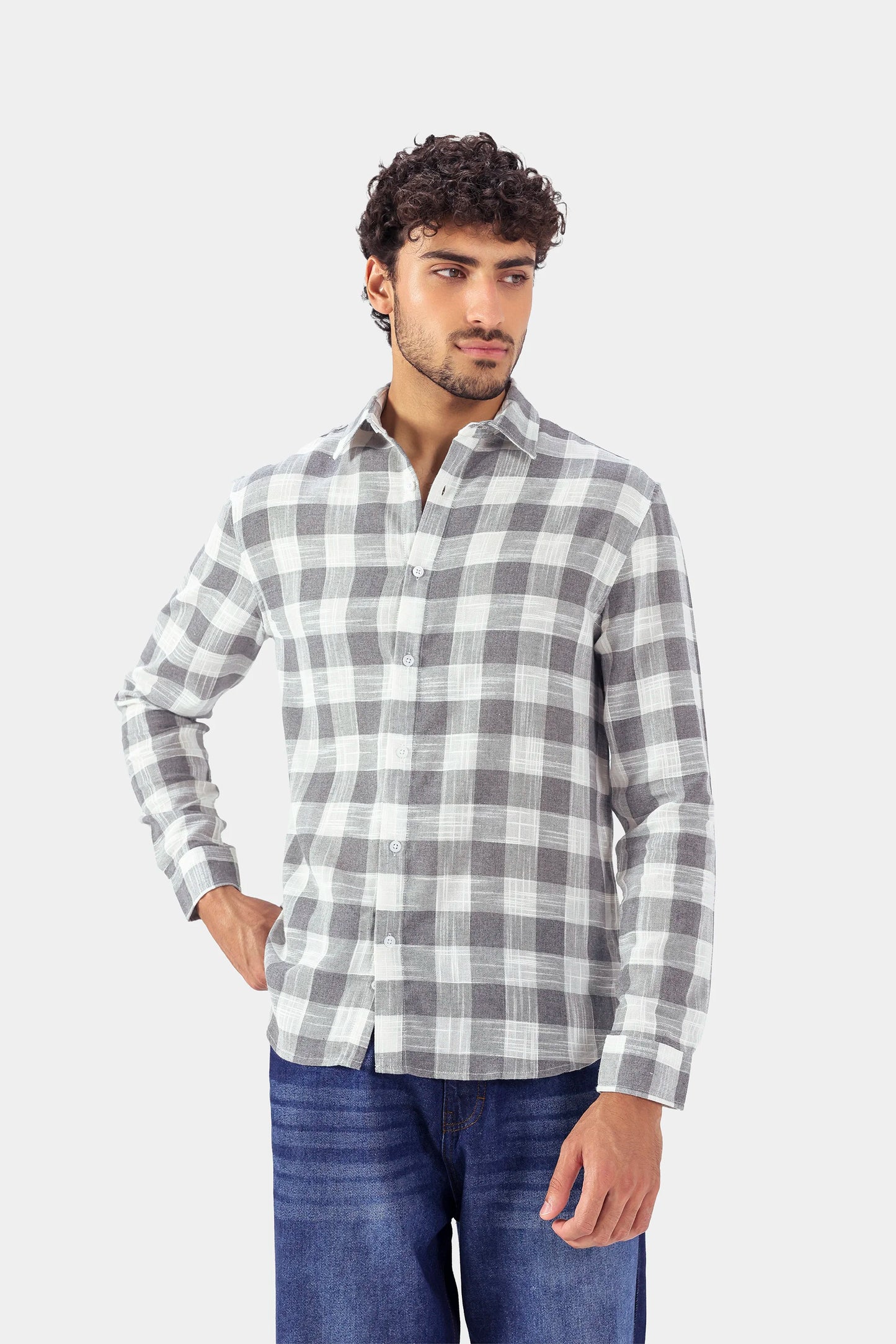 Yarn-Dyed Check Shirt - Cougar Clothing