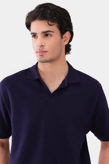 Relaxed Johnny Collar Polo - Cougar Clothing