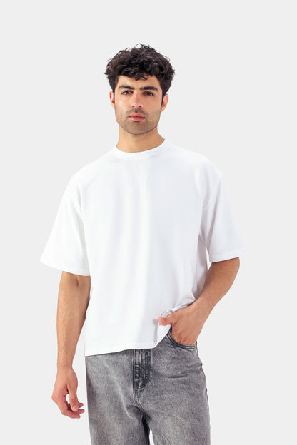 Back Printed Boxy T-Shirt - Cougar Clothing