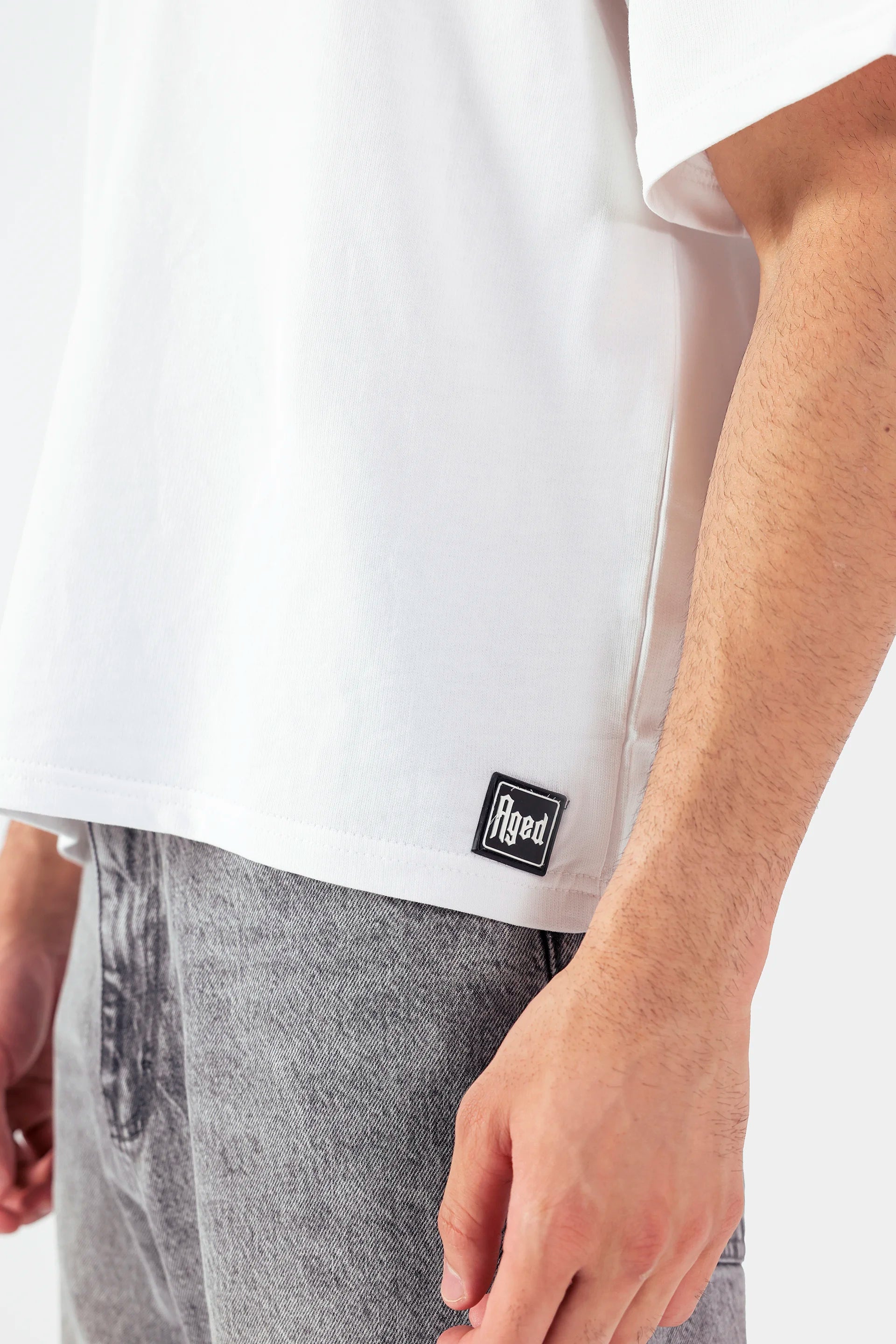 Back Printed Boxy T-Shirt - Cougar Clothing