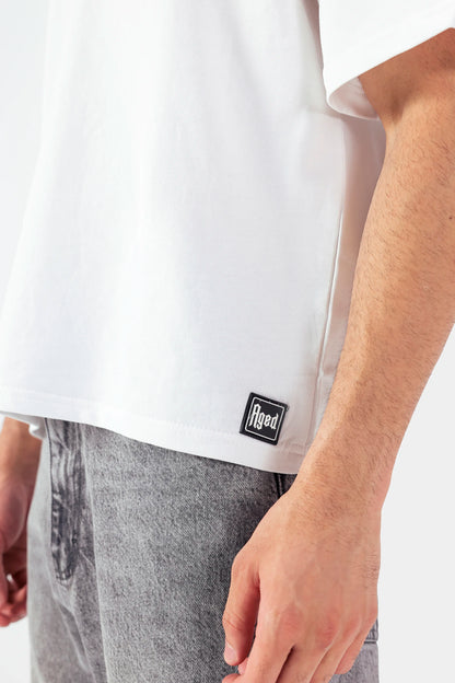 Back Printed Boxy T-Shirt - Cougar Clothing