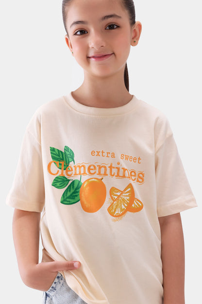 Clementines Graphic T-Shirt - Cougar Clothing